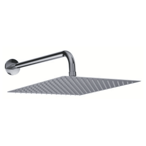REGADERA CUADRADA 12" CON TUBO