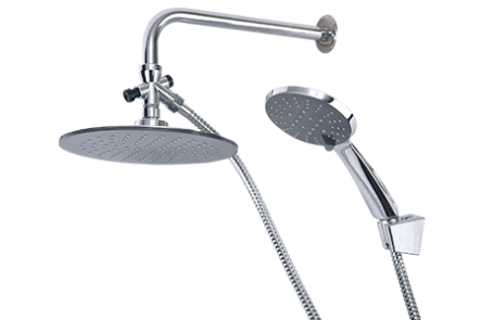 SET DE REGADERA 8" CON TELÉFONO