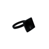 Juego de accesorios para baño 6 piezas negro mate