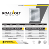 1 Espejo led rectangular 50x70 ROALVOLT
