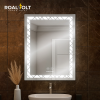 3 Espejo led rectangular 50x70 ROALVOLT