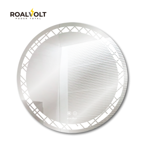 Espejo led redondo 60cm (Grecas)