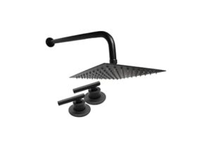 Juego De Regadera 8" Con Tubo y Manerales Balance